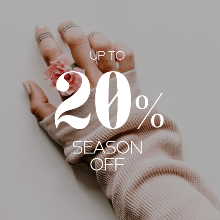 인스타 게시물 시즌 오프 할인 홍보