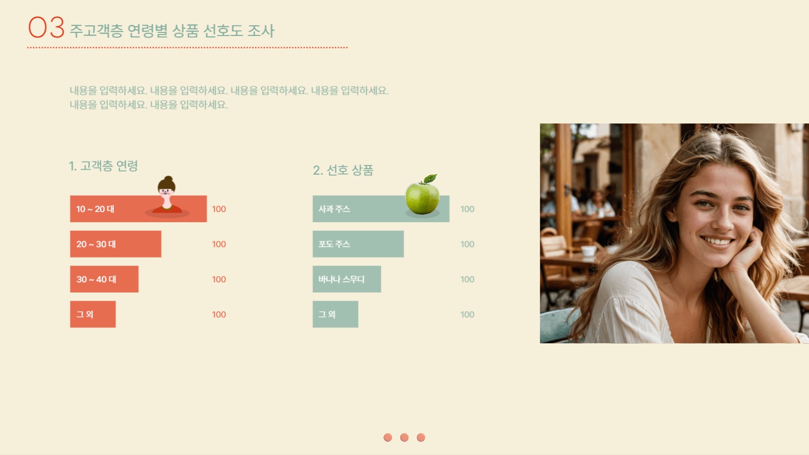 레드도트 과일 주스 보고서