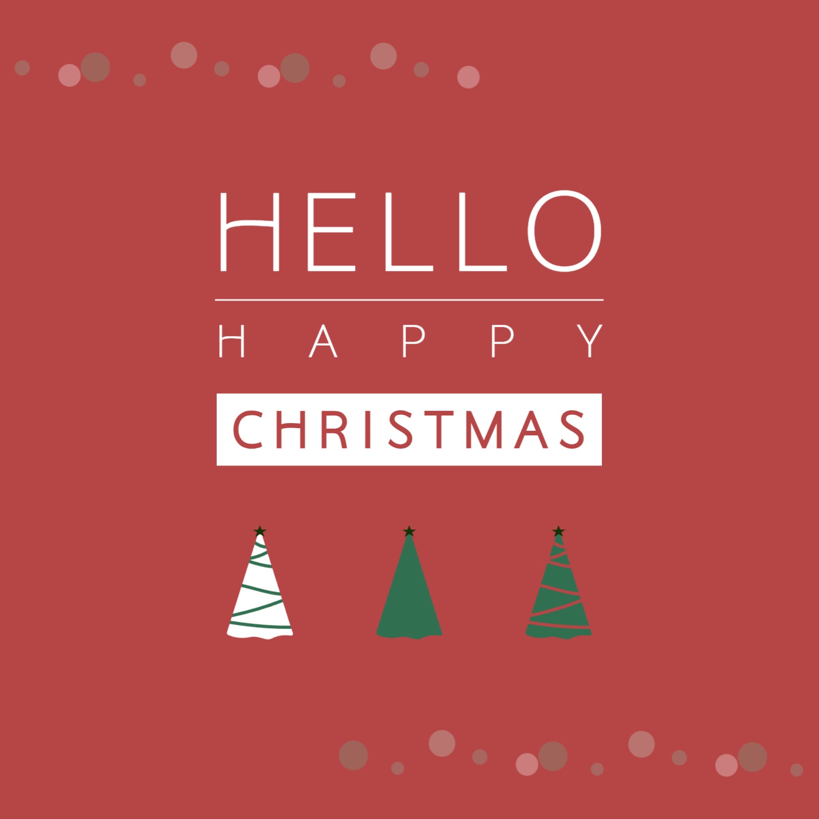 헬로 해피 크리스마스