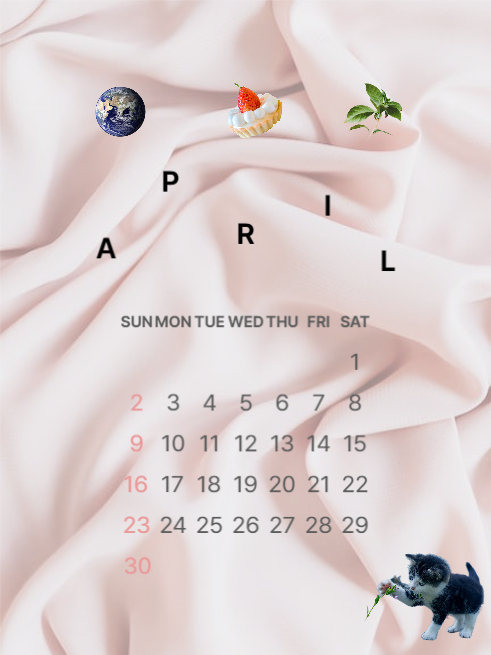 April Calendar