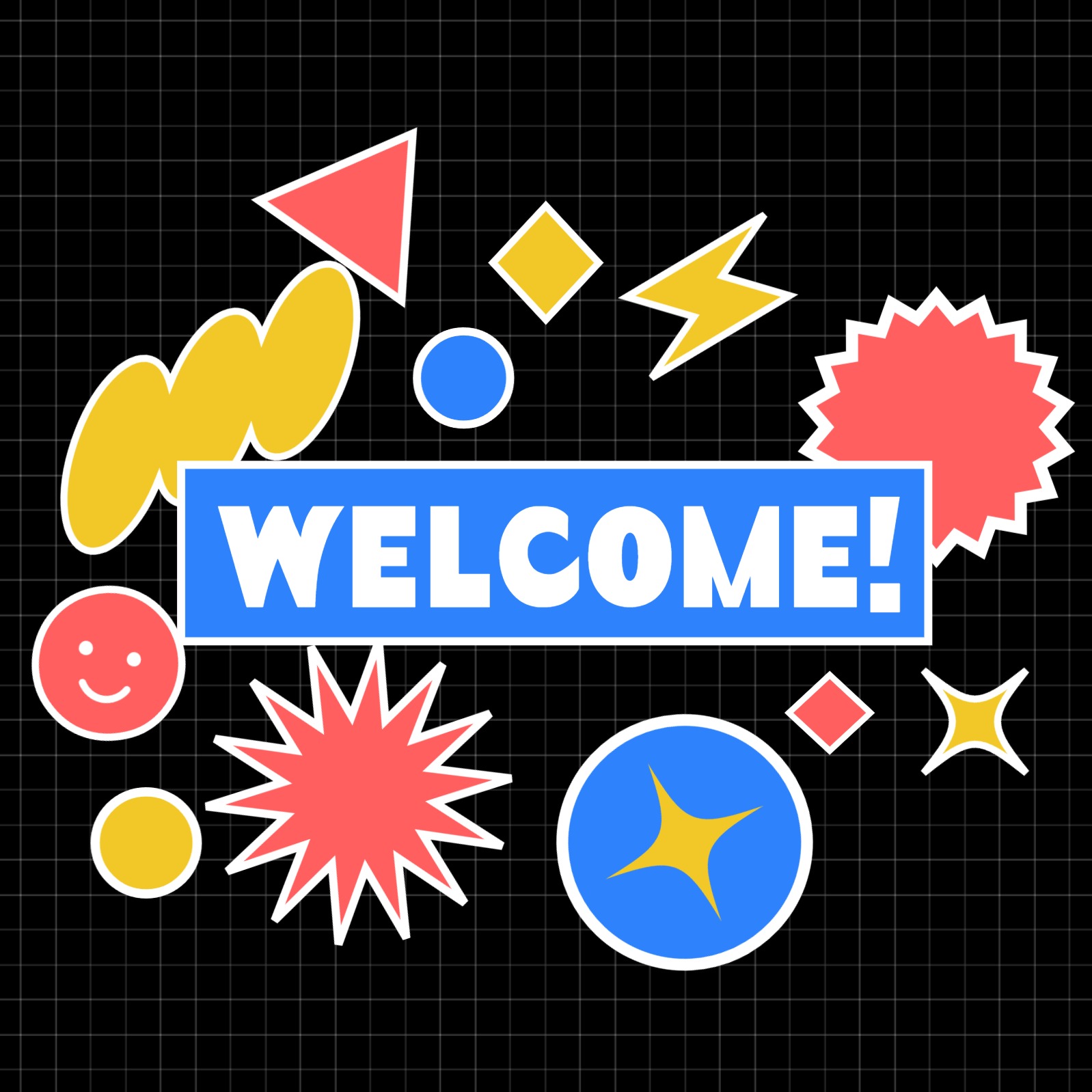 welcome 아트워크