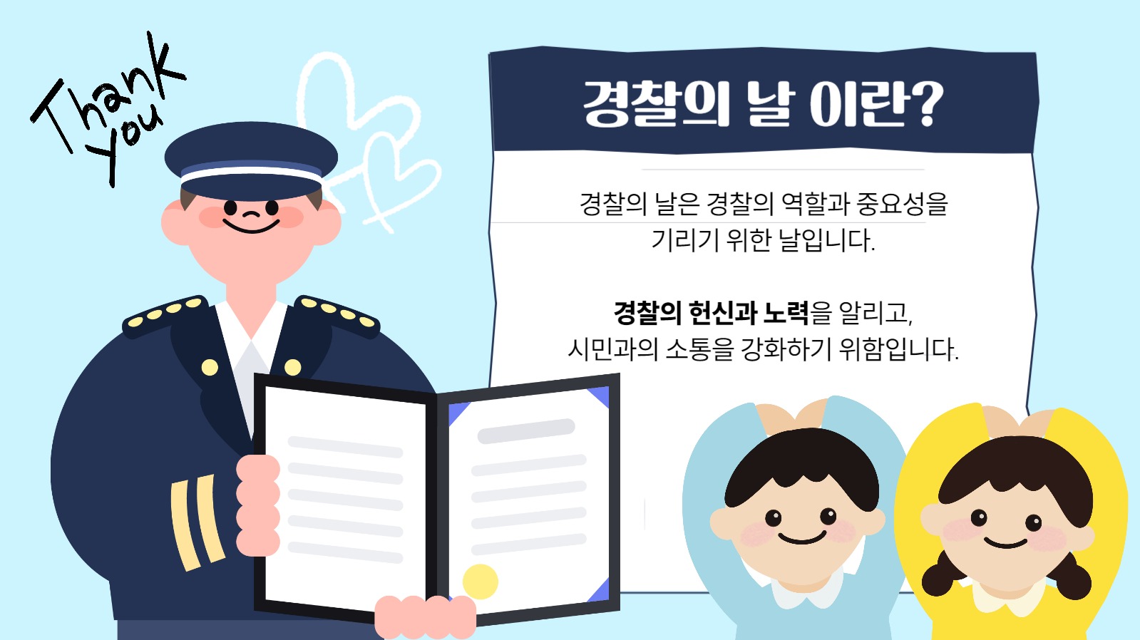 경찰의 날 프리젠테이션