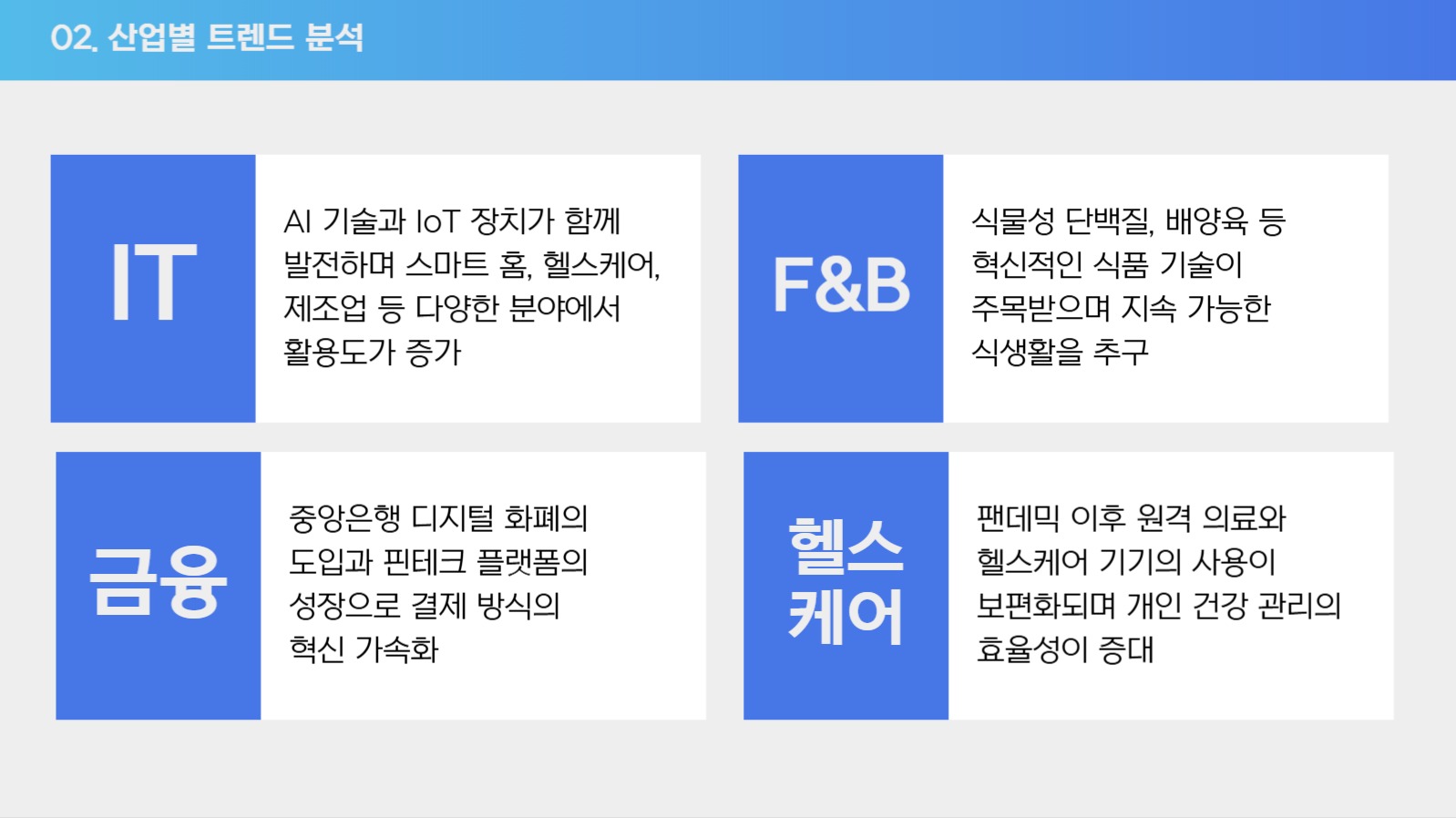 깔끔한 비즈니스 프레젠테이션