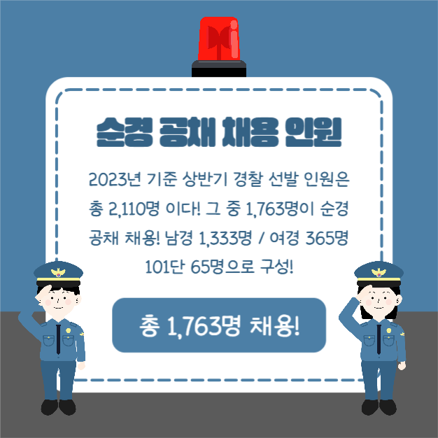 경찰공무원 시험 준비 (카드뉴스)