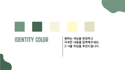 브랜드 아이텐티티 ppt