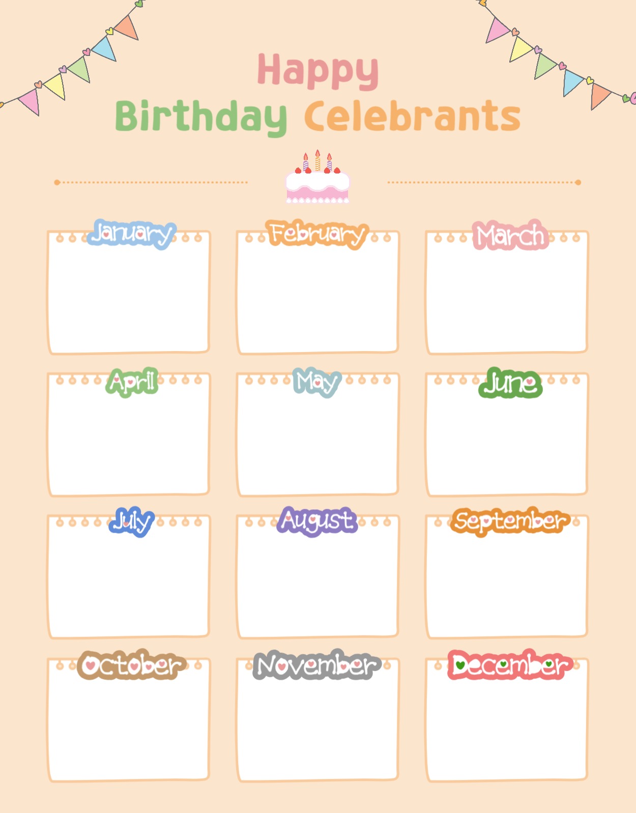 생일축하리스트