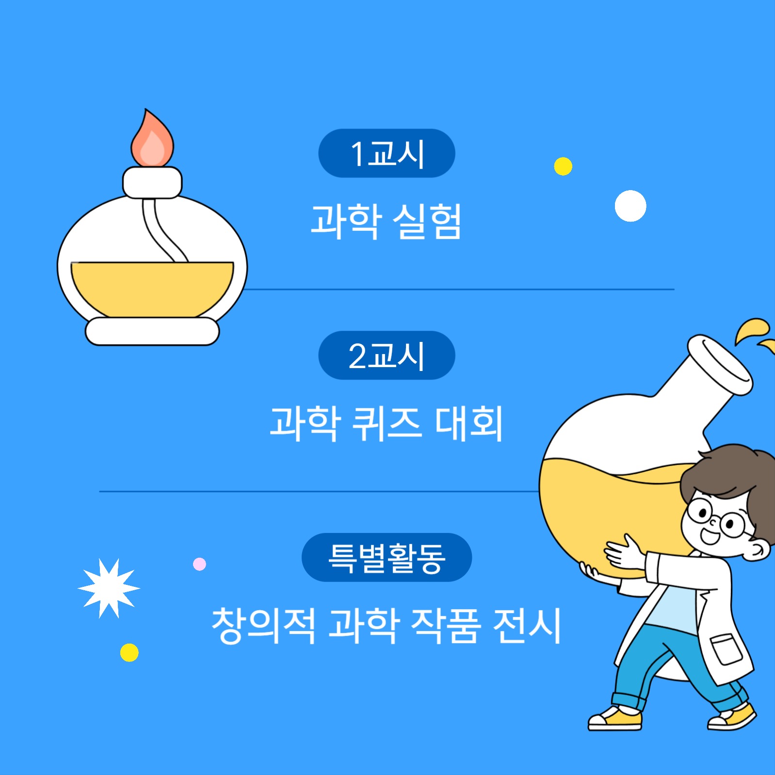 과학의 날 어린이 체험행사 카드뉴스