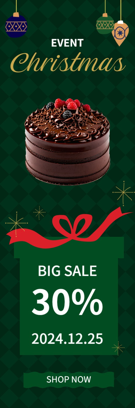 크리스마스 세일 이벤트 배너