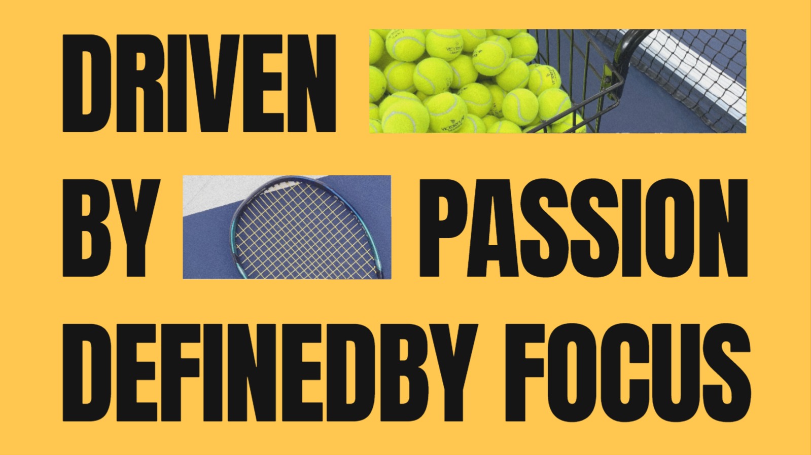 텍스트를 강조한 트렌디한 ppt