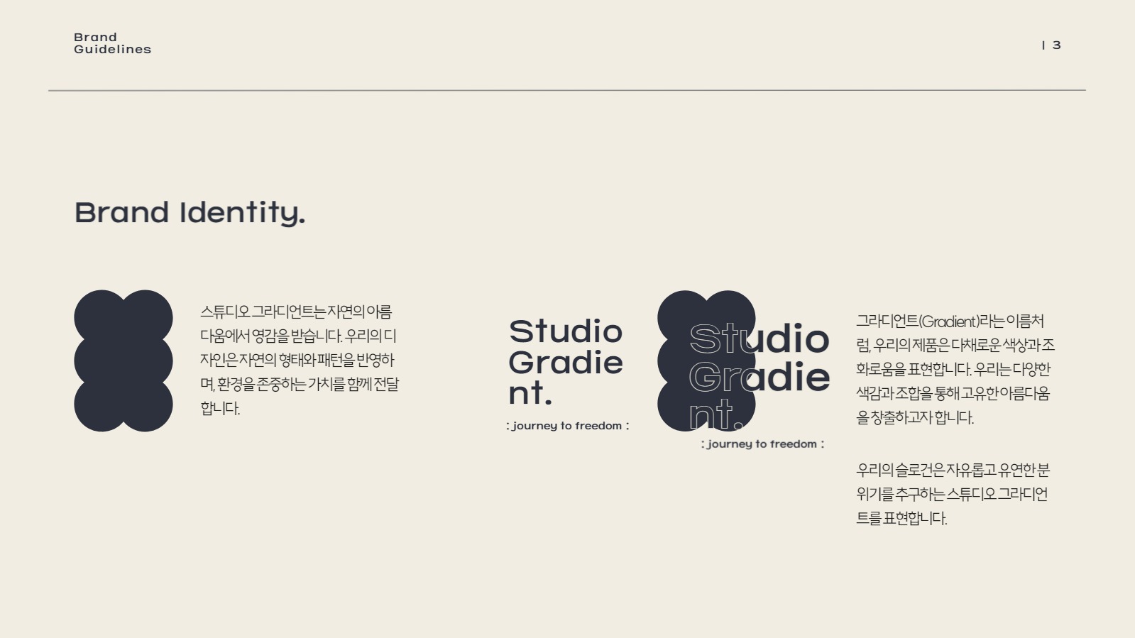 브랜드 소개서 프레젠테이션