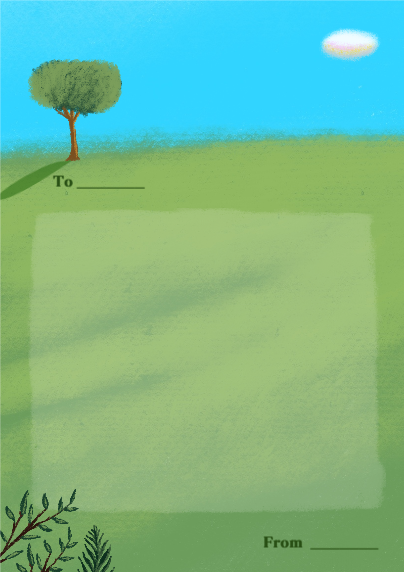 포레스트 편지지