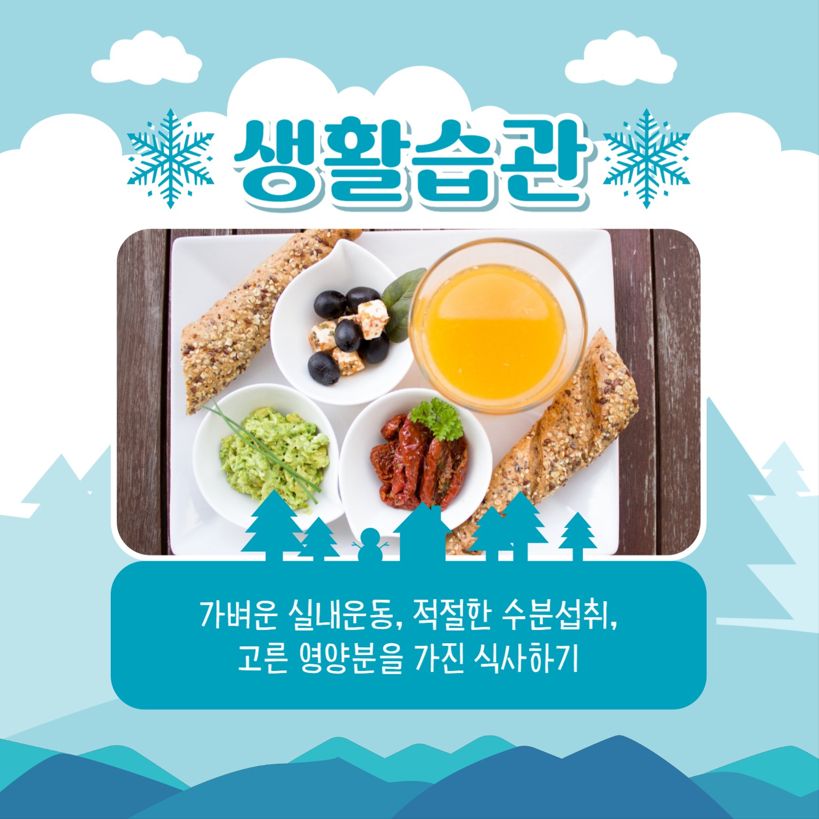 겨울나기 카드뉴스